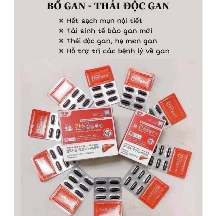 VIÊN UỐNG THẢI ĐỘ.C G.A.N  HÀN QUỐC SAMSUNG - bổ g.a.n hàn quốc