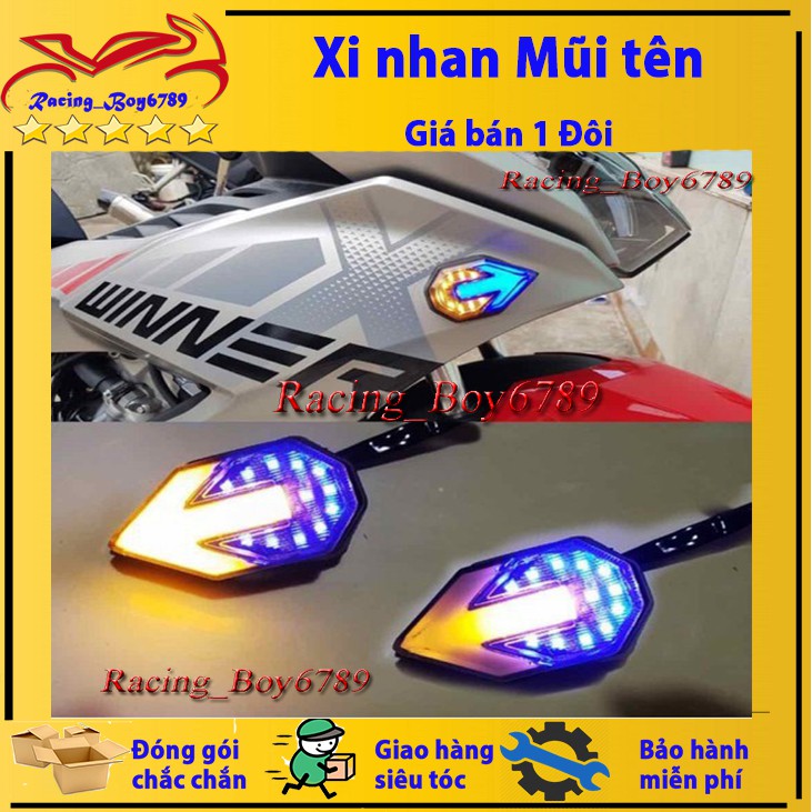 Xi nhan mũi tên cho xe Winner X và VARIO