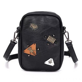 Túi Xách Nam Đeo Chéo,Túi Đeo Ngực Nam Da Chống Nước STICKER Mini PA25