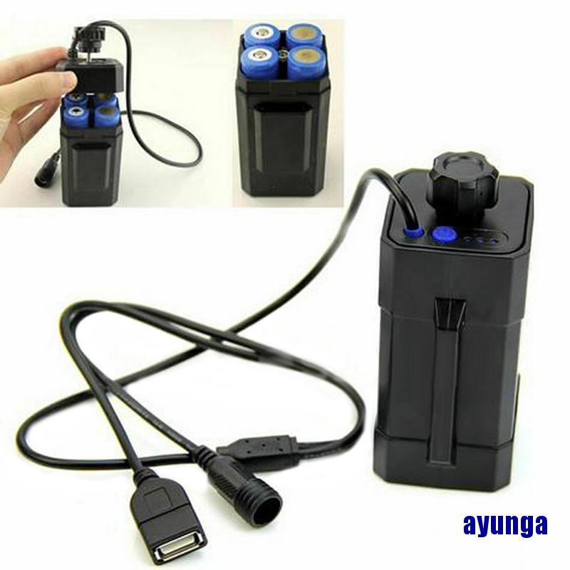 Hộp Pin 8.4v 4x 18650 Cho Xe Đạp