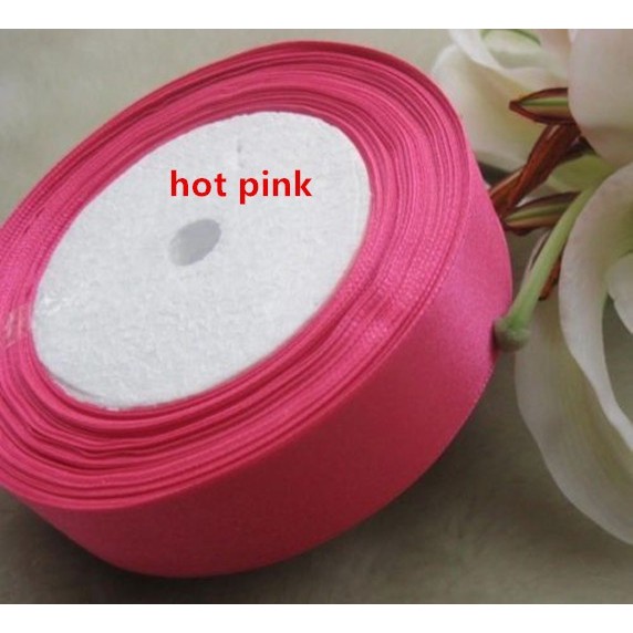 Cuộn dây ruy băng satin 25yard trang trí nhà / tiệc tùng/đám cưới