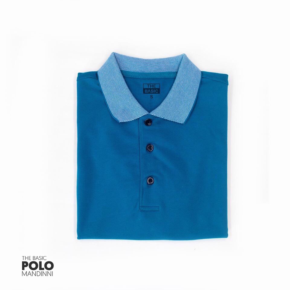 Áo thun Polo Phối viền cực sang trong Mandinni
