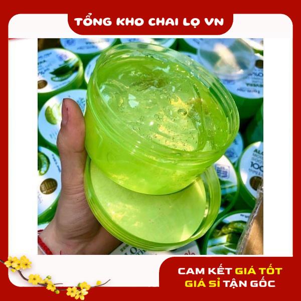 Hủ Đựng Kem ❤ SIÊU RẺ ❤ Hũ đựng kem Gel Xanh lá 300g chiết mỹ phẩm , phụ kiện du lịch