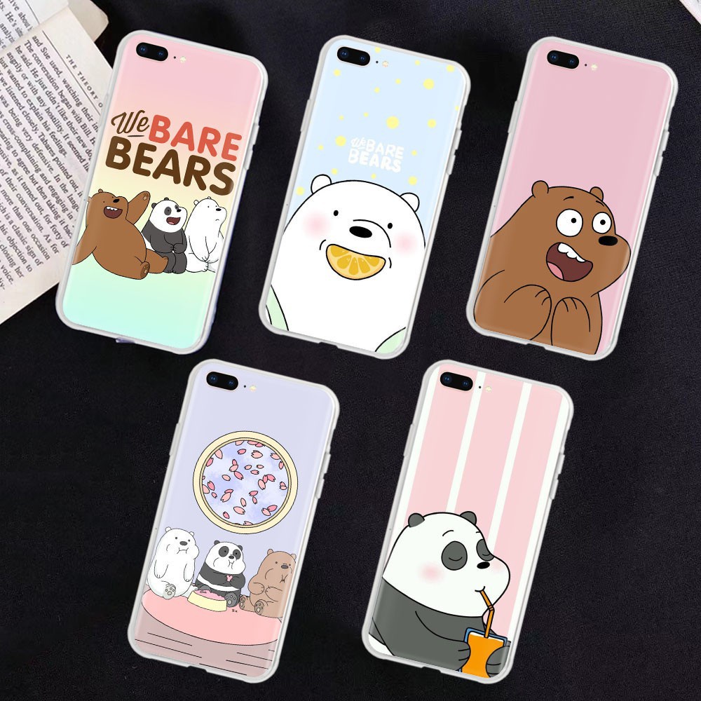 Trong Suốt Ốp Lưng Điện Thoại Kiểu Dáng Thời Trang Dành Cho Iphone 8 7 6 6s 5 5s Se 5c 4s 4