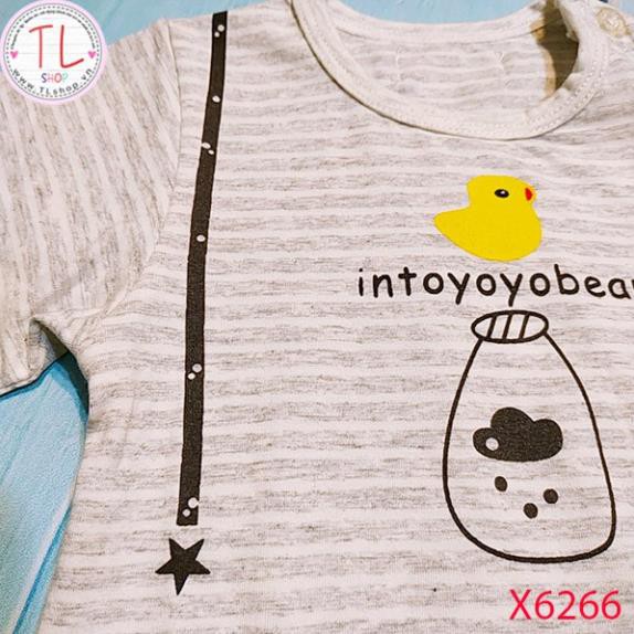 Thời trang trẻ em - Bộ Bodysuit thun ngắn cho bé  - Quần áo bé trai - Bộ bé trai - Quần áo bé gái - Bộ bé gái