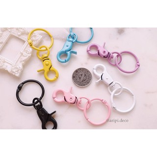 Móc khóa sơn Hàn Quốc N10/ Nguyên liệu làm slime resin trang trí