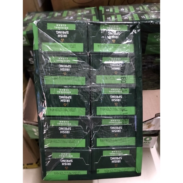 (Lốc 20 cục 113g )Xà phòng cục Irish Spring Original của Mỹ.
