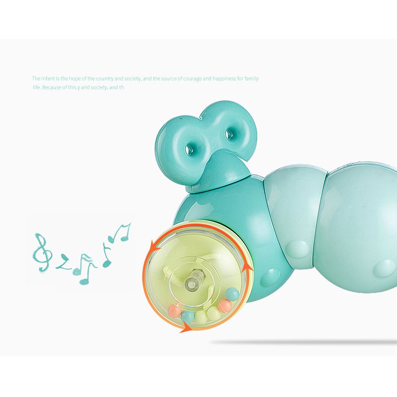 Xe Đồ Chơi Chạy Cót Hình Sâu Dễ Thương - KUB