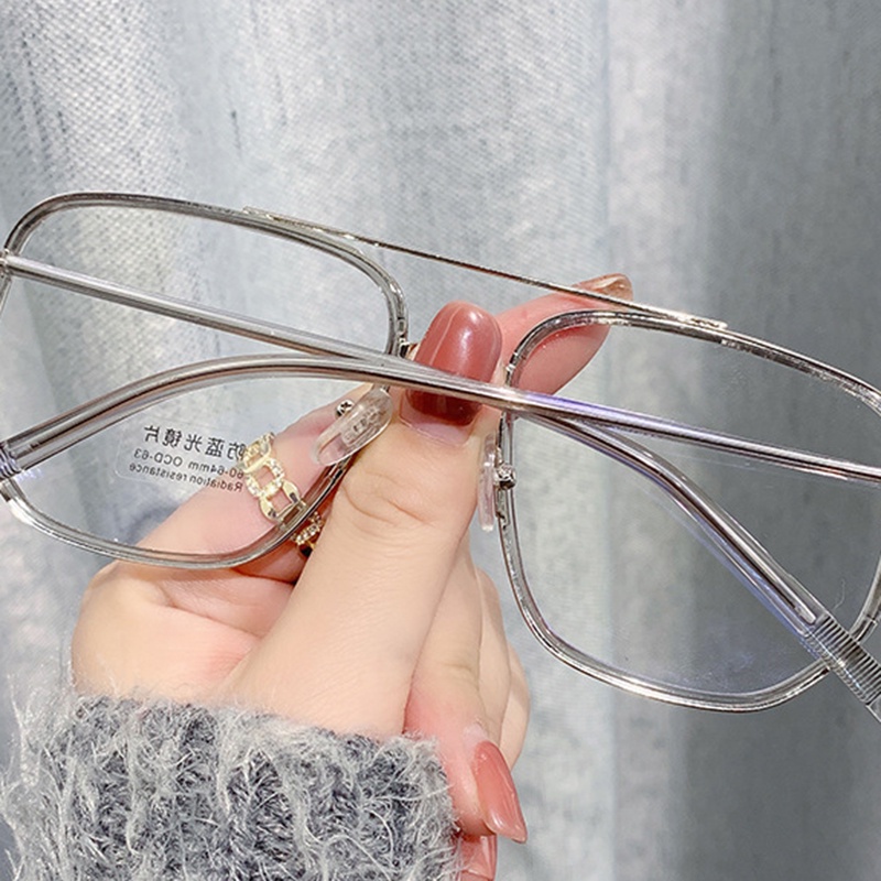 Mắt Kính Gọng Vuông Chống Bức Xạ Thời Trang Cho Nữ JP5