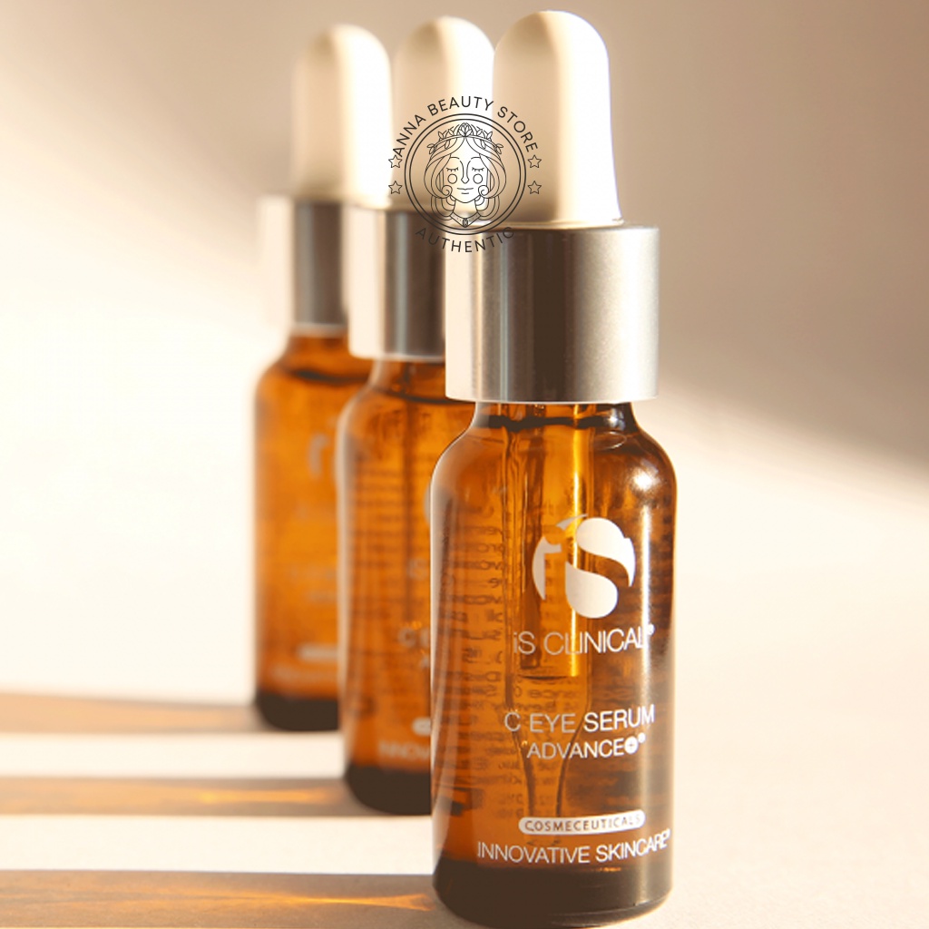 [Serum Eye] Serum Cho Mắt Chống Lão Hóa, Bọng Mắt &amp; Quầng Thâm, Tái Tạo, Cấp Ẩm - Serum iS Clinical C Eye Serum 15ml