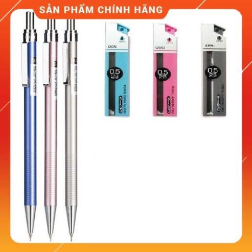 Freeship Bút chì kim 0,5mm và 0,7mm DELI 6492