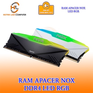 Ram Apacer 16GB LED RGB DDR4 3200Mhz NOX - NetworkHub phân phối