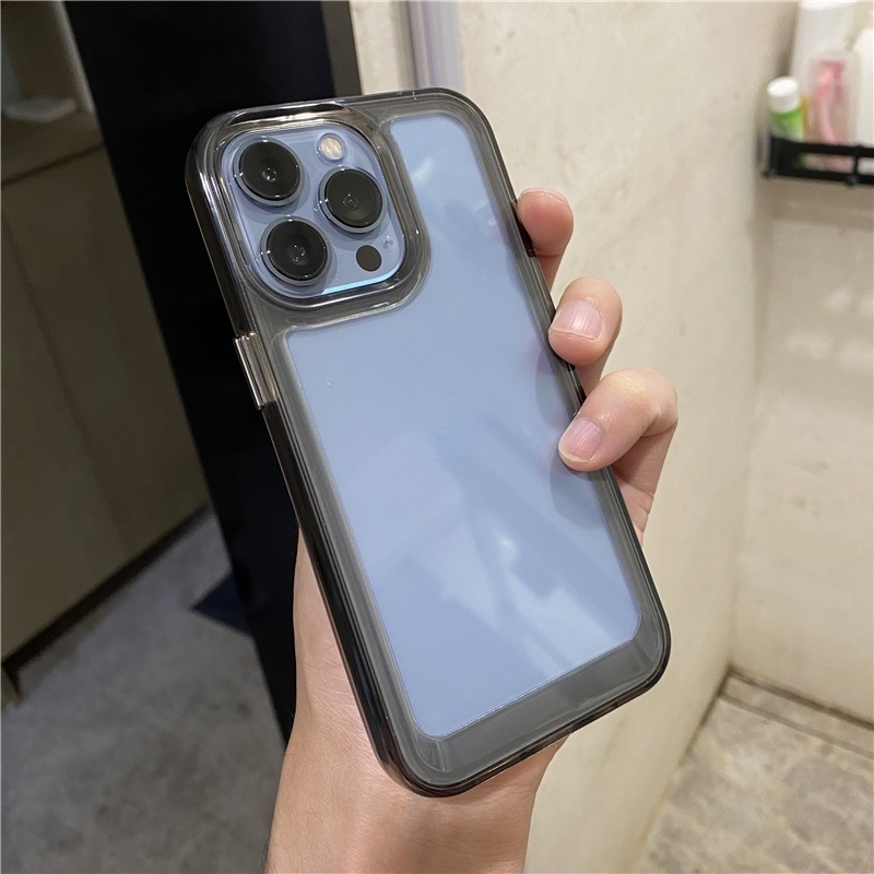 Ốp Điện Thoại Trong Suốt Chống Sốc Cho iPhone 13 12 11 Pro MAX XS MAX XR X 7+ 8 Plus