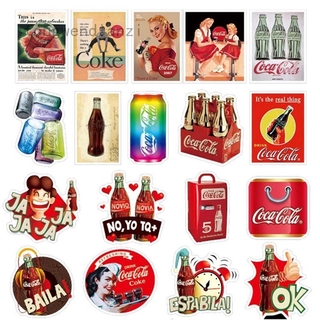 Set 50 Sticker Trang Trí Hình Coca-Cola