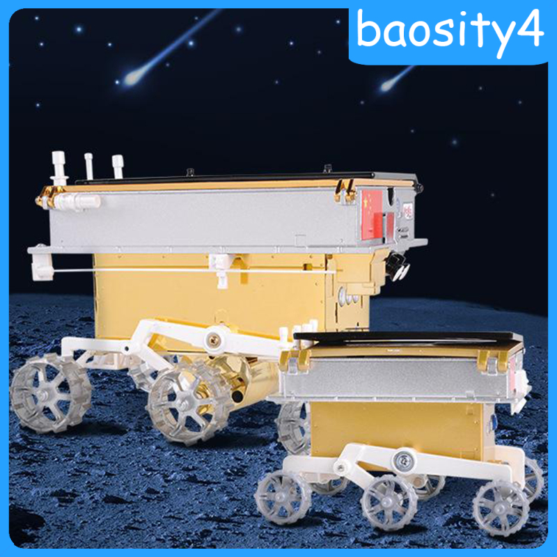 [baosity4]1/16 Lunar Rover 3D Metal Model Hobby Science Kit Collectible Decorations