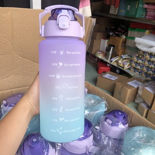 Bình Đựng Nước 2L Dễ Thương Có Vạch