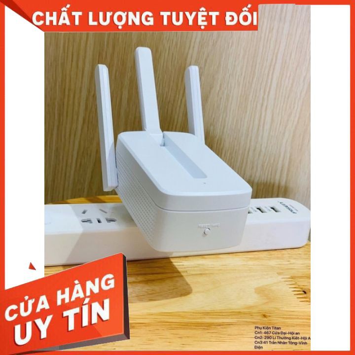Kích sóng wifi Mercury 3 râu MW301RE – Tốc độ 300Mbps cực mạnh cắm trực tiếp ổ điện ( Gía sốc)