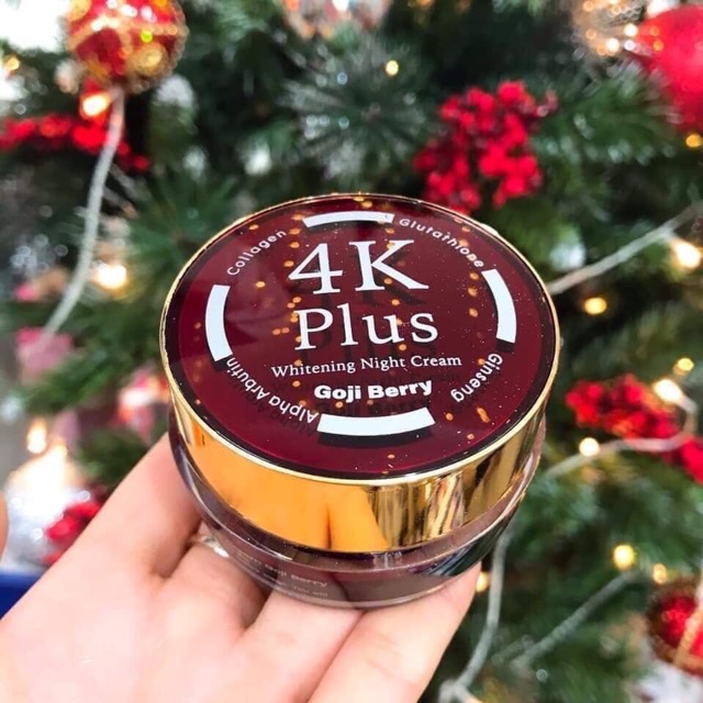 Kem 4k Plus Goji Berry màu đỏ dành cho da mụn