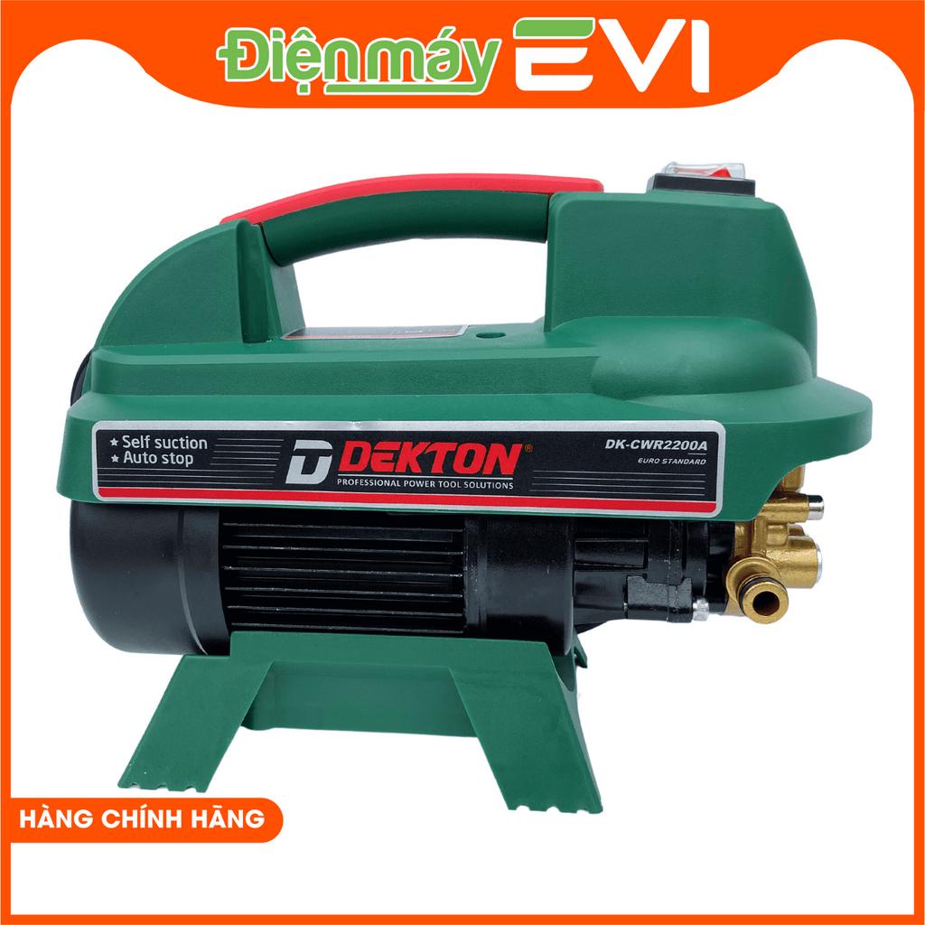 Máy rữa xe DEKTON DK-CWR2200A lõi đồng 100% Máy rữa xe áp lực cao công suất cao 2200W - 9L/min Máy rữa xe chính hãng