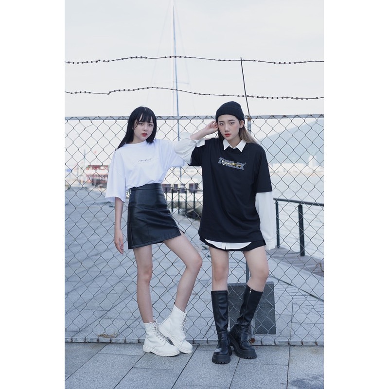 Áo thun nam nữ thiết kế Premium Signature Tee form rộng cotton tay ngắn - ZUNE.ZX | BigBuy360 - bigbuy360.vn