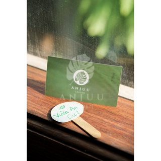 Bảng tên trang trí chậu cây - Đã trang trí mẫu ngẫu nhiên - Nhắn tin shop để ghi tên