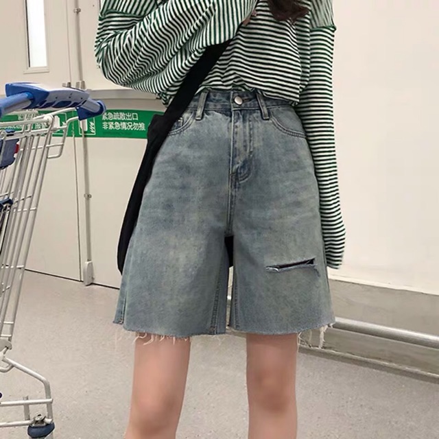 🌟Quần Jeans Ngố Rách 1 Line | BigBuy360 - bigbuy360.vn