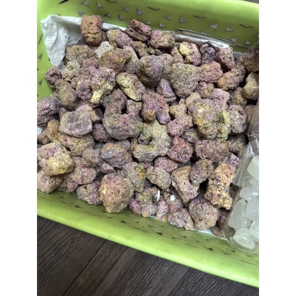 50-100g đá thanh tẩy Ruby