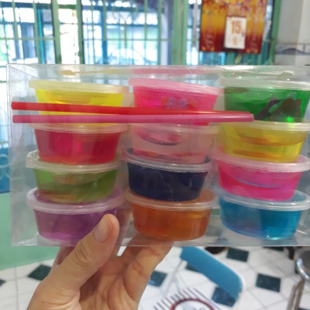 12 hủ slime trong suốt