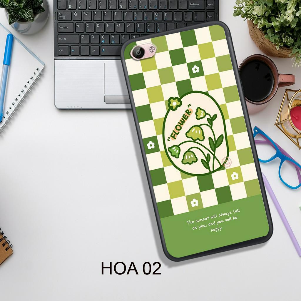 Ốp Lưng  VIVO Y53 - Y55 - Y66 - Y67 - Y69 - Y71 - Y81 - Y81S - Y83 , In Hình HOA, Màu Sắc Bắt Mắt.