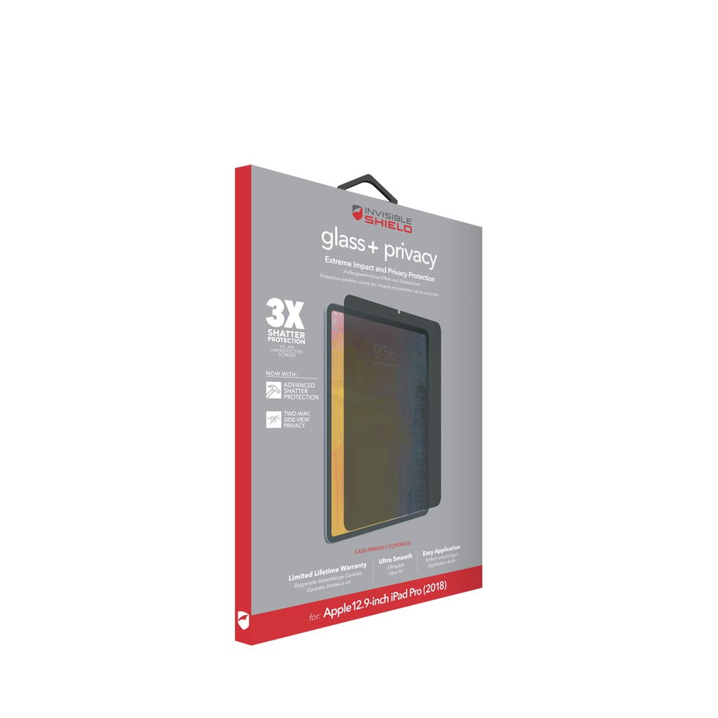 Miếng dán màn hình chống nhìn trộm InvisibleShield cho iPad 12.9 inch