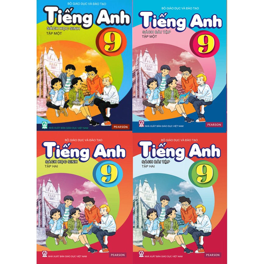Bộ Sách Tiếng Anh lớp 9 - Trọn bộ - Tái Bản 2022