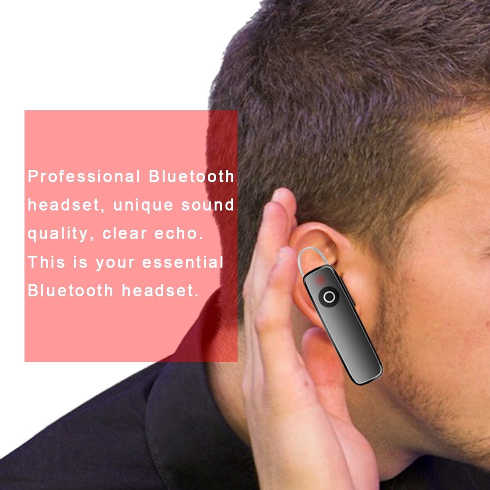 Tai Nghe Bluetooth Phiên Bản 4.1 M165 Thiết Kế Đeo Một Bên Tai