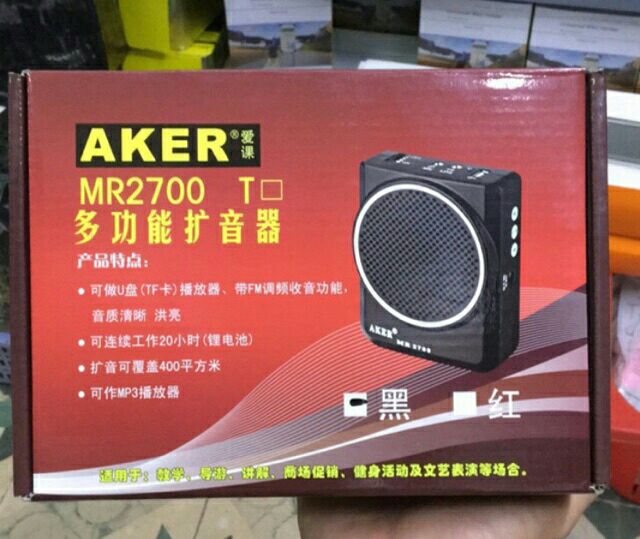 [Mã ELHACE giảm 4% đơn 300K] Máy trợ giảng ANKER MR2700 BH 6 tháng lỗi đổi mới