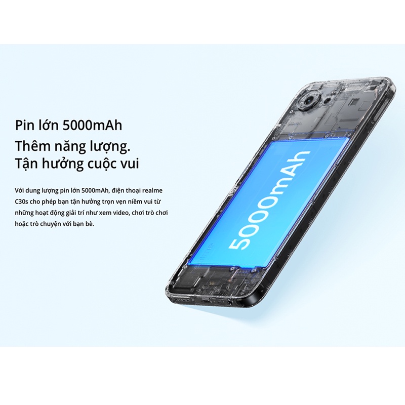Điện Thoại realme C30s  - Hàng Chính Hãng