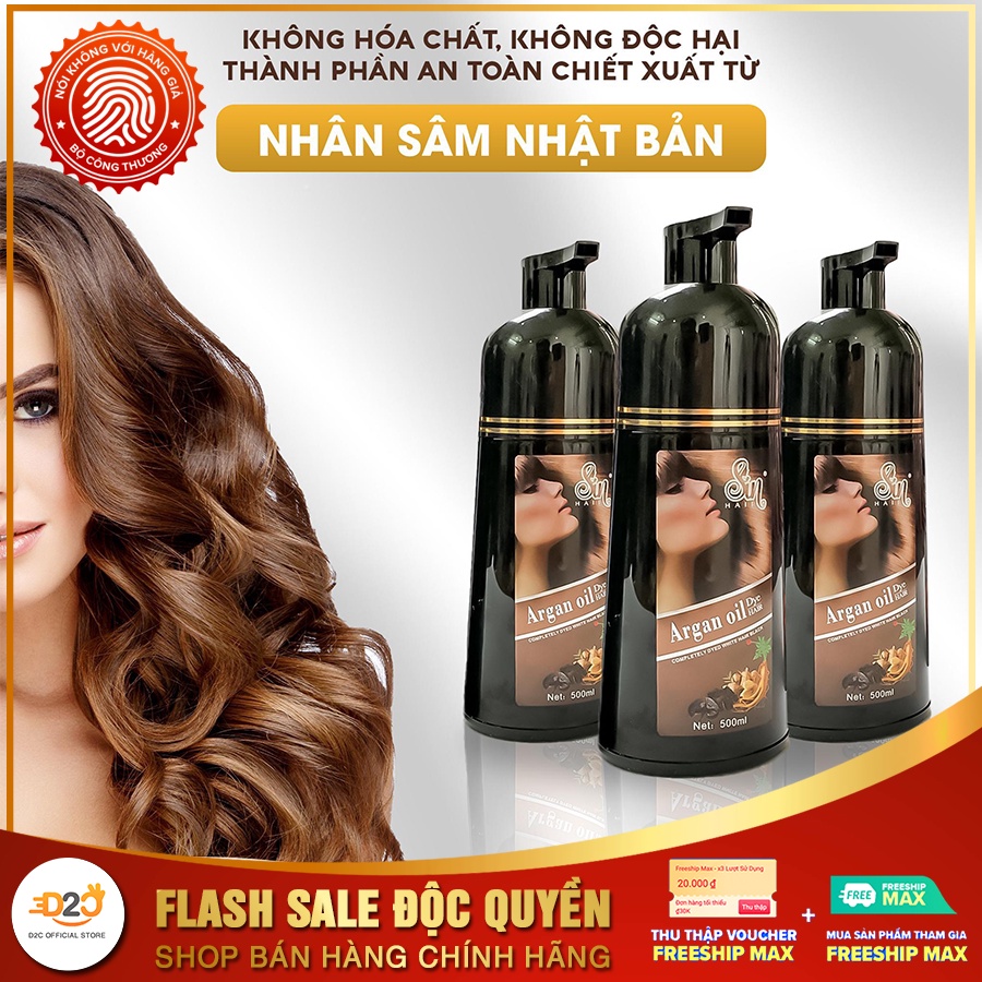 Dầu Gội Phủ Bạc SinHair số 1 Nhật Bản Phủ Bạc Đen Tóc, Nâu Tóc Từ Lần Gội Đầu Tiên, Lên Màu Nhanh Chóng, Lâu Phai Màu