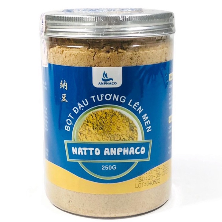 Natto Anphaco - Bột đậu tương lên men hủ 250gr