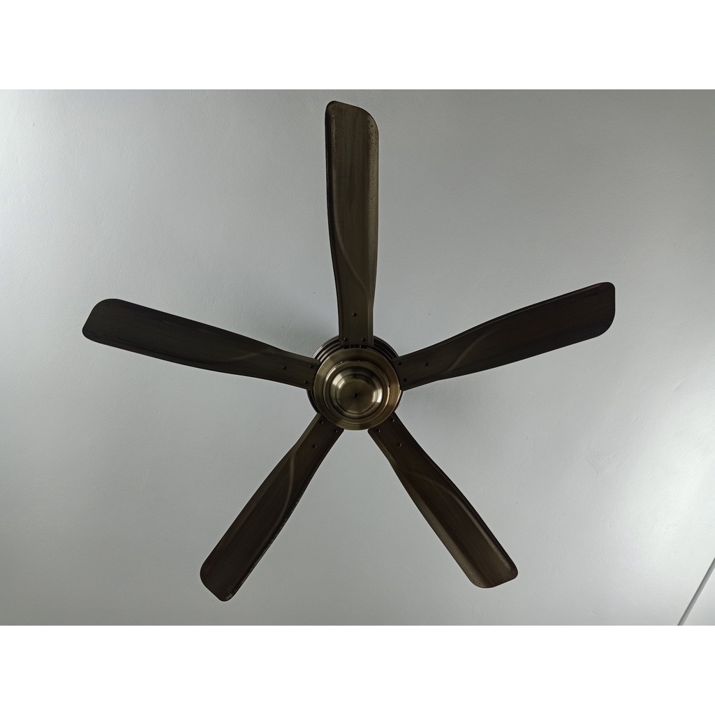 Quạt Trần Không Đèn 5 Cánh Thép FE5C-Promax  Điều Khiển 6 Tốc Độ Gió, Động Cơ Lõi Đồng Tiết Kiệm Điện