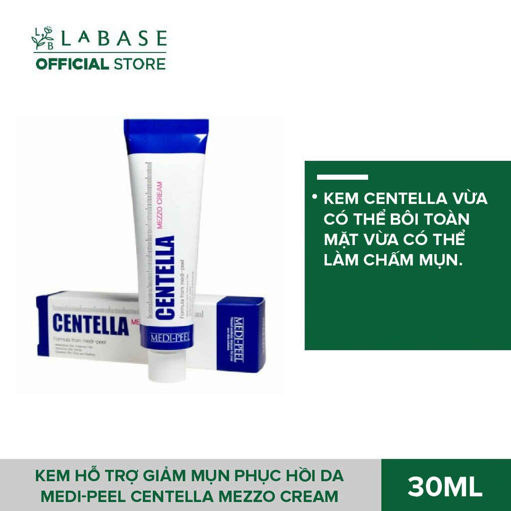 [Mã SKAMSALE8 giảm 10% đơn 200K] Kem hỗ trợ giảm mụn Phục hồi da Medi-Peel Centella Mezzo Cream