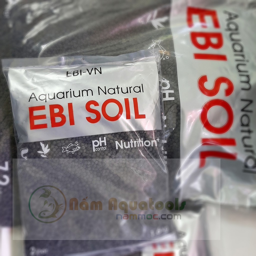 Phân nền Ebi Soil (bao 2 lít)- Phân nền chuyên thuỷ sinh, tép cảnh