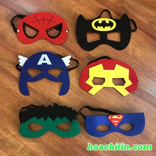 Mặt Nạ Nỉ Các Nhân Vật Siêu Anh Hùng Anh Hùng Avenger Halloween