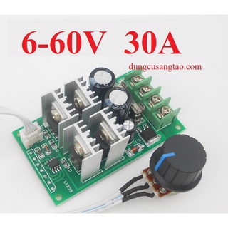 Bộ điều chỉnh tốc độ dimmer 6 - 60v 30a