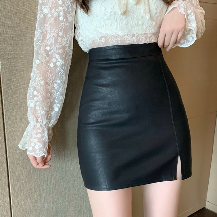 Xiaozhainv Chân Váy Ngắn Lưng Cao Dáng Ôm Gợi Cảm Thời Trang Hàn Quốc | BigBuy360 - bigbuy360.vn