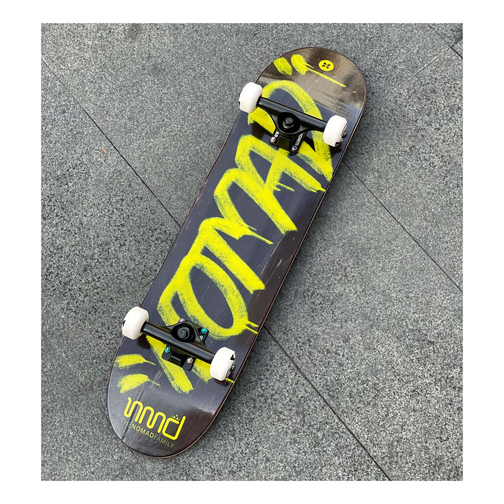 Ván truot skateboard cao cấp Châu Âu - NOMAD COMPLETE TAG SERIES COMPLETE 8.0