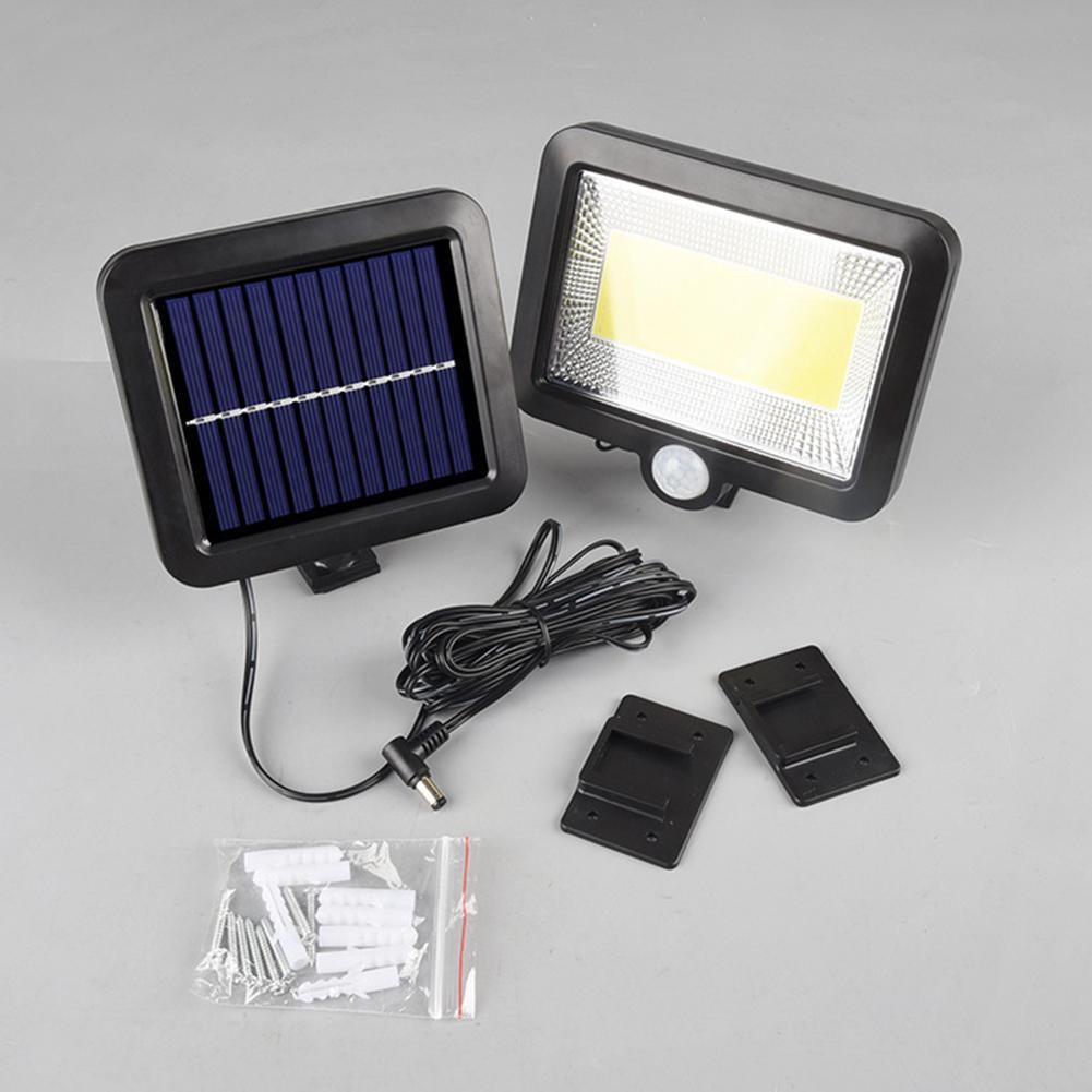 Đèn Led Năng Lượng Mặt Trời Cảm Biến Chuyển Động ánh sáng Solar Light 120 Led - Có Điều Khiển Từ Xa, Cao Cấp