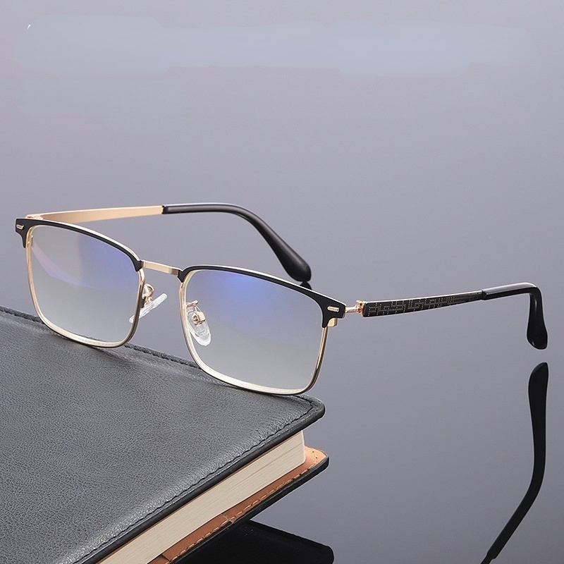 Kính chống bức xạ nam chất lượng cao Kính máy tính chống ánh sáng xanh