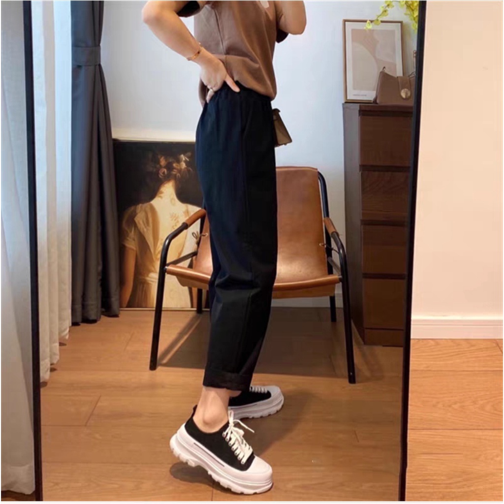 50-105kg Quần Baggy Nam Nữ KAKI thời trang BIGSIZE Sói Store 3 màu