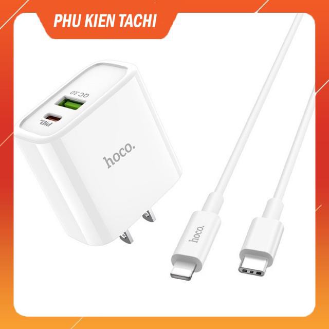 Cốc sạc nhanh HoCo C57 + cáp sạc 18w