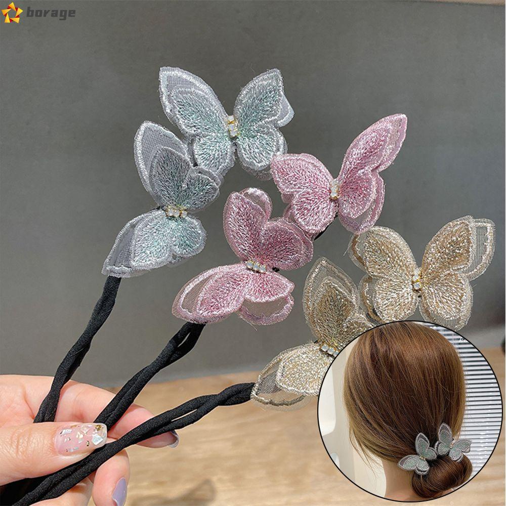 Kẹp Tóc Hình Hoa / Bướm Thời Trang Cho Nữ