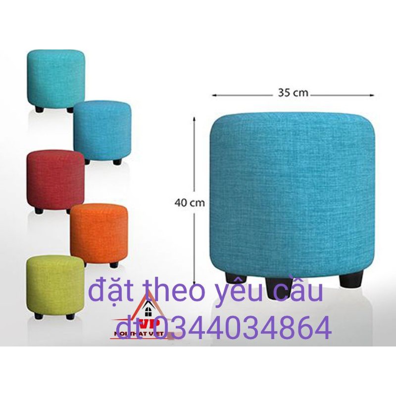 Đôn tròn , Ghế trang điểm, Đôn ghế sofa, ghế đôn, ghế sofa, ghế đôn, ghế phòng khách,đôn ghế làm việc,ghế thử giày