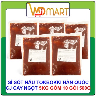 Sỉ 5kg sốt tok Hàn Quốc Cay Ngọt gói 1kg
